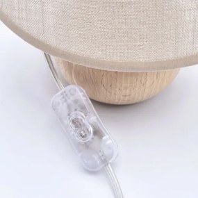 Stolná lampa JUTA 1xE27/60W/230V