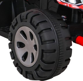 Ramiz Najrýchlejšia batériová štvorkolka pre deti Červená + 25W motor