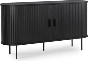 Vintino Posuvná komoda TRISHA 140 cm – čierna