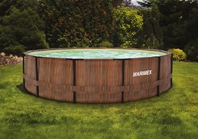 Marimex | Bazén Marimex Florida 3,05x0,91 m so zabudovaným skimmerom - motív TEAK | 10340284