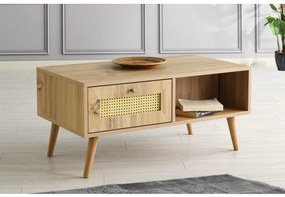 Konferenčný stolík SIDYMA 45x97 cm hnedá