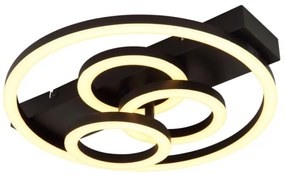 Globo 48040-40 - LED stmievateľné stropné svietidlo DARRYL I 40W/230V pr. 35x33 cm + diaľkové ovládanie