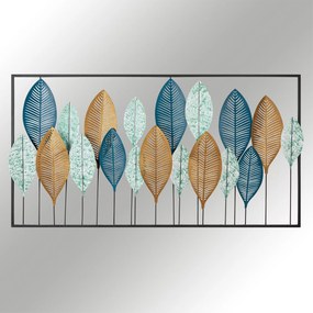 Nástěnná kovová dekorace Bilge vícebarevná