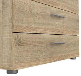 Komoda v dubovom dekore Tvilum Pepe, 80 x 68 cm