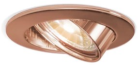 Inteligentné zapustené bodové svietidlo medené, naklápacie, vrátane Wifi GU10 - Edu