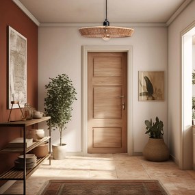 Toolight Toolight, stropné svietidlo 1xE27 APP1407-1CP, čierna-hnedá, OSW-02414