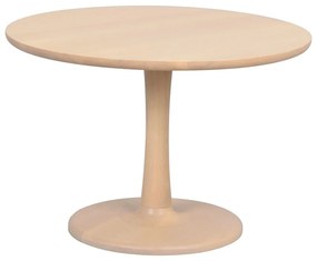 Okrúhly konferenčný stolík v dekore duba v prírodnej farbe 60x60 cm Hobart – Rowico