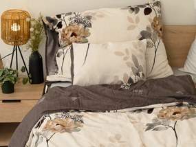 Obojstranné obliečky DUO SENSE CARMELIA vzorované + obliečka na vankúšik 40x50 cm ZDARMA Rozmer obliečky: 70 x 90 cm | 140 x 200 cm