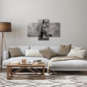 Obraz - Portrét koňa (90x60 cm)