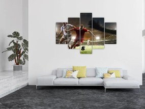 Obraz - Futbalisti v akcii (150x105 cm)
