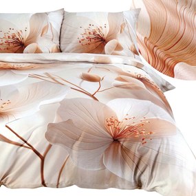 SATÉNOVÉ OBLIEČKY SATYNLOVE PREMIUM 140X200 CM, 1KS 70X80 CM KVETY
