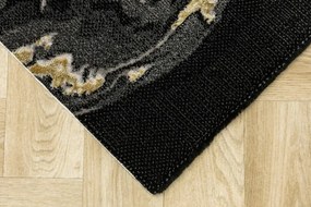 Koberec Kashmir KR287S sivý / čierny