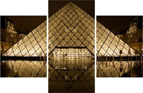 Obraz Louvre (90x60 cm)