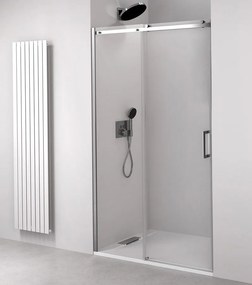Polysan, THRON LINE ROUND sprchové dveře 1200 mm, kulaté pojezdy, čiré sklo, TL5012-5005