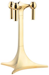 STOFF NAGEL Designový svietnik STOFF Nagel Stand Solid Brass