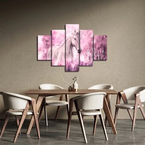 Obraz - Maľovaný kôň (150x105 cm)