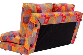 Dvoumístná futonová rozkládací pohovka Taida 120 cm vícebarevná