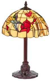 Nočná lampa z kolekcie vitráž COLIBRI 36*Ø25