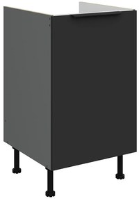 Kuchynská skrinka Aria-Bl/Ant Anti Fingerprint 50zl 1f Bb