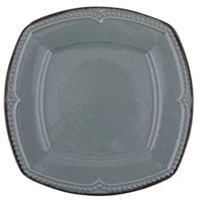 24-dielna jedálenská súprava, modrá/porcelán