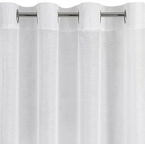 Krásne interierové závesy v bielej farbe Šírka: 140 cm | Dĺžka: 250 cm