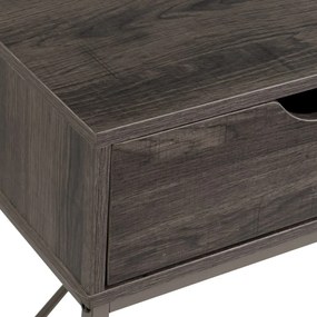 Hnedý konzolový stolík 30x80 cm – Casa Selección