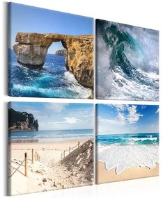 Obraz - The Beauty of the Ocean 90x90 Veľkosť: 40x40, Verzia: Premium Print