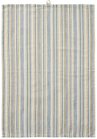 Ib Laursen Utierka Celine Blue and Beige Woven