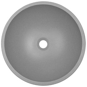 Laveo Amber, granitové umývadlo na dosku 41x41x13,5 cm, šedá, LAV-VGR1521T