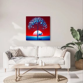 Obraz magický strom života v krajine