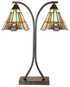 Lampa do obývačky Tiffany Ø2*19 48*57