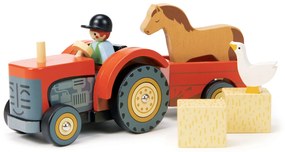 Tender Leaf - Drevený traktor s koníkom