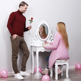 Toaletný stolík RDT04W