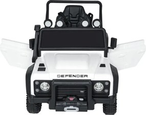 Elektrické autíčko Land Rover Defender 110 SVX biele