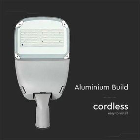 LED Solárna pouličná lampa SAMSUNG CHIP LED/50W/6,4V IP65 4000K + DO