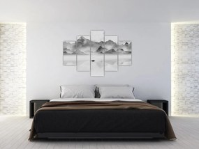 Obraz - Japonské jazero (150x105 cm)