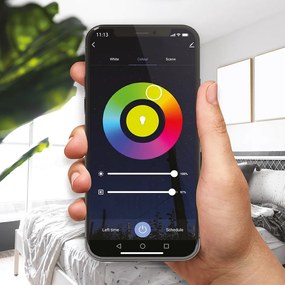 LED žiarovka E27 RGB+CCT+DIM 11w 1200 lm Wi-Fi