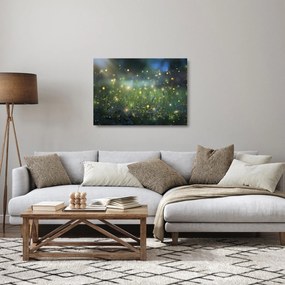 Sklenený obraz - Čarovná noc (70x50 cm)
