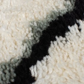 Krémový ručne tkaný vlnený koberec 120x170 cm Moroccan Midar – Flair Rugs