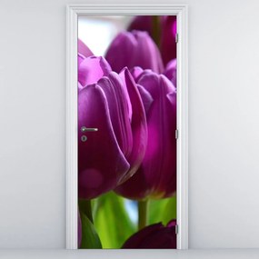 Fototapeta na dvere - Tulipány (95x205cm)