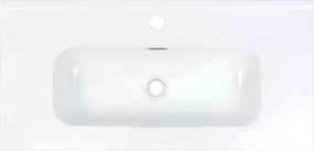 Deante Zápustné keramické umývadlo Tubo 80x38,5 cm - CTU 6U8M