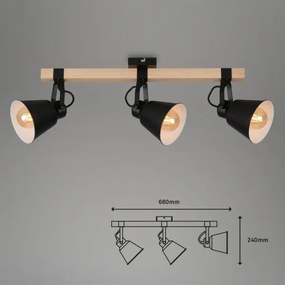 Briloner 2406-035 - Bodové svietidlo SPOT 3xE27/40W/230V