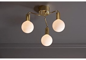 Stropné svietidlo History, zlaté