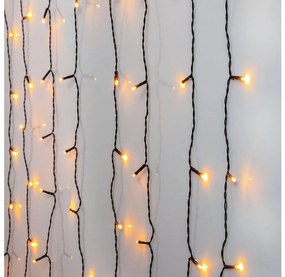 Eglo 411526 - LED vonkajší vianočný záves GOLDEN 120xLED 1,8m IP44 teplá biela