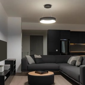 Brilagi - LED  Stmievateľný luster na lanku LED/40W/230V 3000-6500K čierna + DO