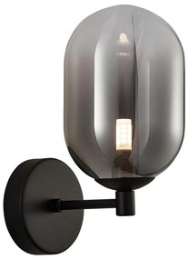 Milagro Nástenná lampa ALIAS 1xE14/40W/230V čierna/šedá MI2279