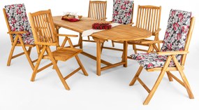 Doppler TAMAN DORSET FSC®, rozkladací stôl 240/300, 6+1