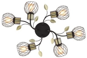 Globo 54113-6D - Prisadený luster LALLY 6xE27/40W/230V