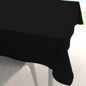 Biante Dekoračný štvorcový obrus Rongo RG-014 Čierny 70x70 cm