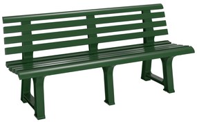 Záhradná lavica ORCHIDEA, 145x49x74cm, zelená I.P.A.E-Progarden